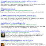How to write list posts