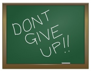 Don't give up on your blog