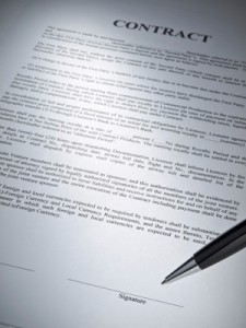 how to land a contract with an agent