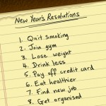 List of New Year's Resolutions