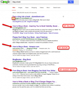 Expert status seen in the SERPs