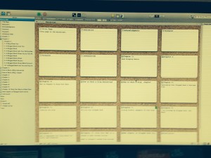 blog a book with Scrivener