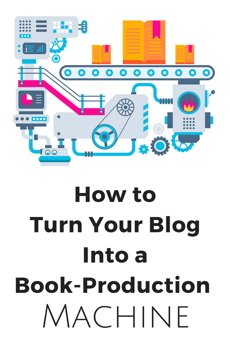 Produce books on your blog