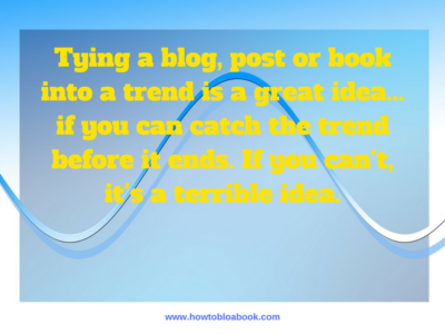 blog and book trends