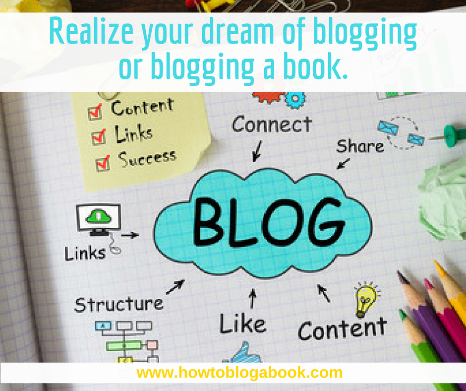 dream of blogging or blogging a book