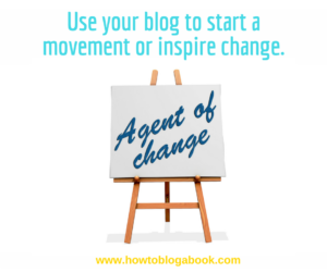 change agent blogger