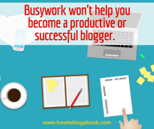 Blogging busywork