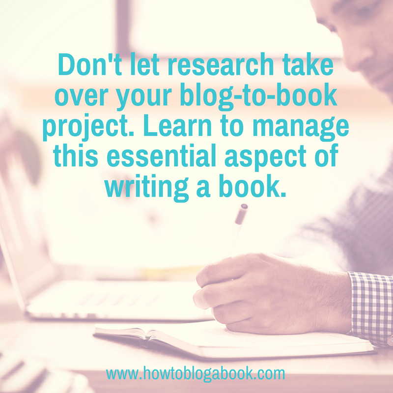 5 Research Tips To Help You Blog Your Book