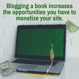 blogged books and making money