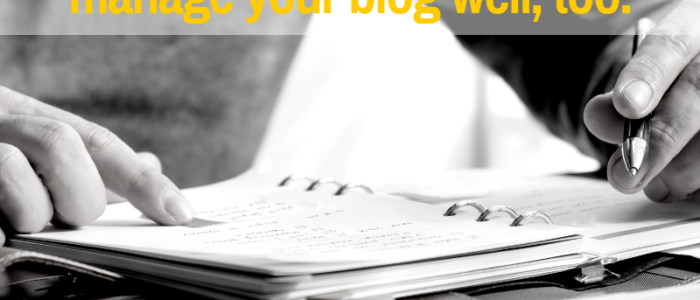 time-management tips for bloggers