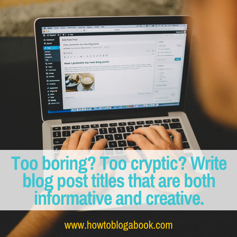 how to write blog post titles