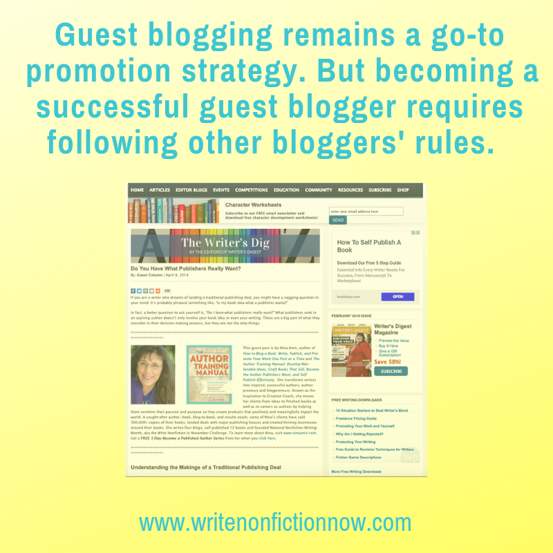 How to start guest blogging