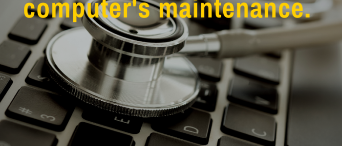 blog and computer maintenance