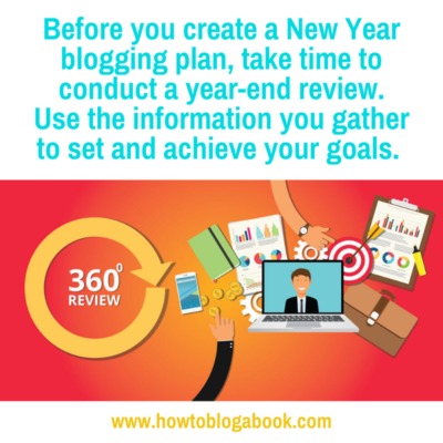 end of year blog review for setting New year Goals