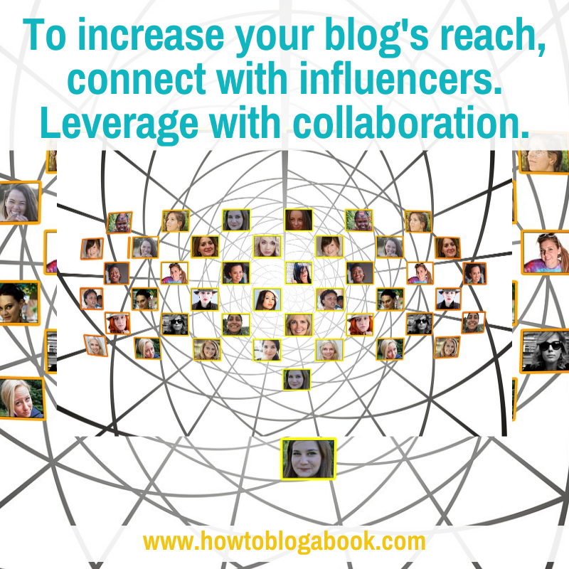 leverage blog reach with collaboration with influencers