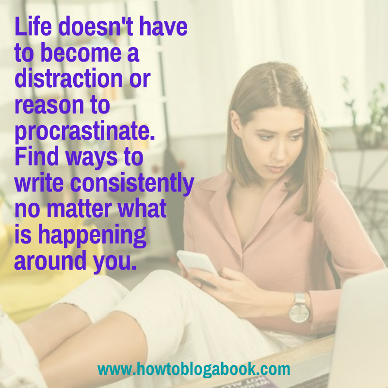 stop procrastinating and write