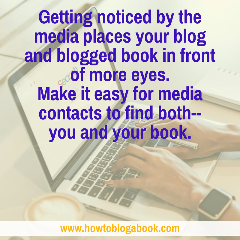 how to attract the media to your blog and book