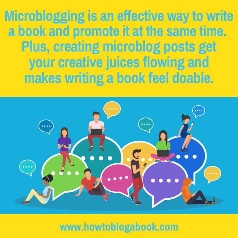 microblog your book as a strategy for blogging your book