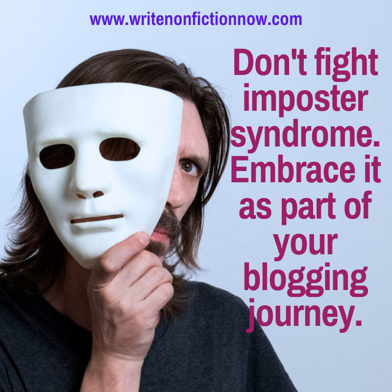 how to overcome blogger imposter syndrome