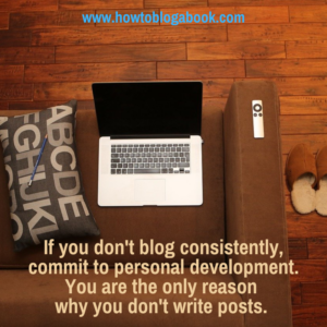 How to start writing blog posts consistently