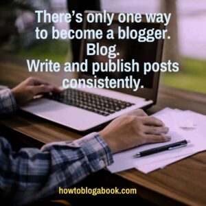 How to become a blogger