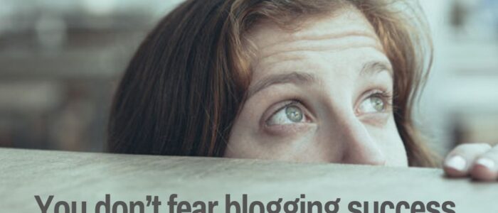 Bloggers fear success more than failure